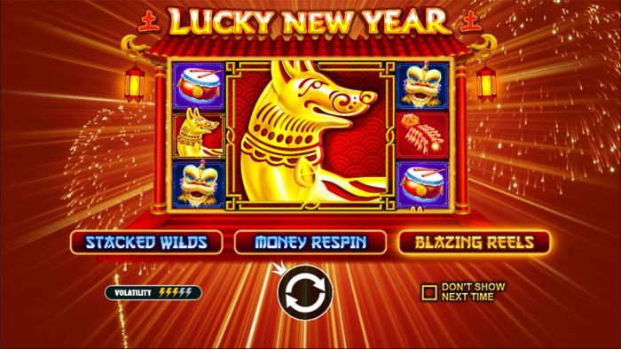 Cara bermain slot Lucky New Year